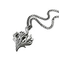 Cinder Crest Necklace