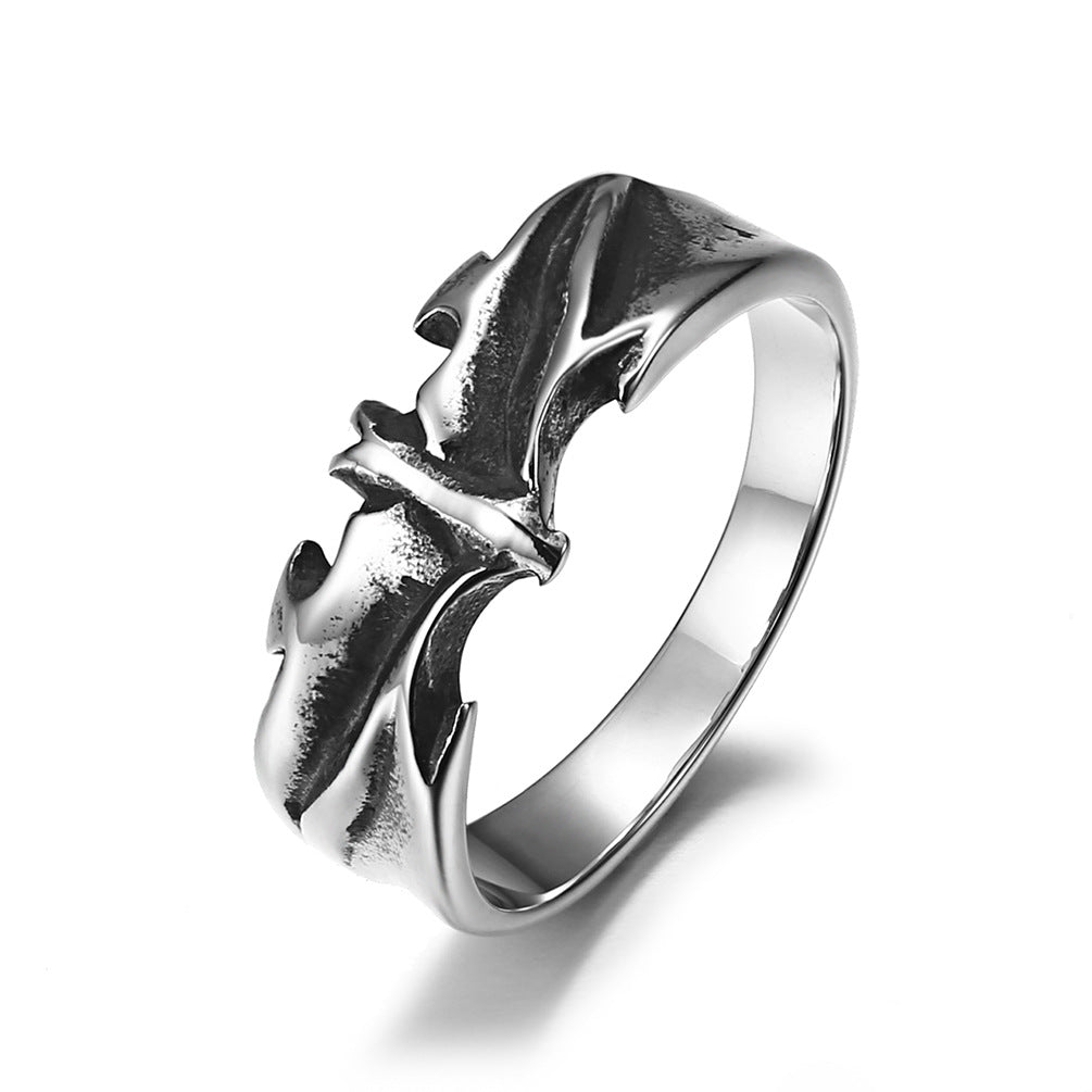 Gothic Bat Ring