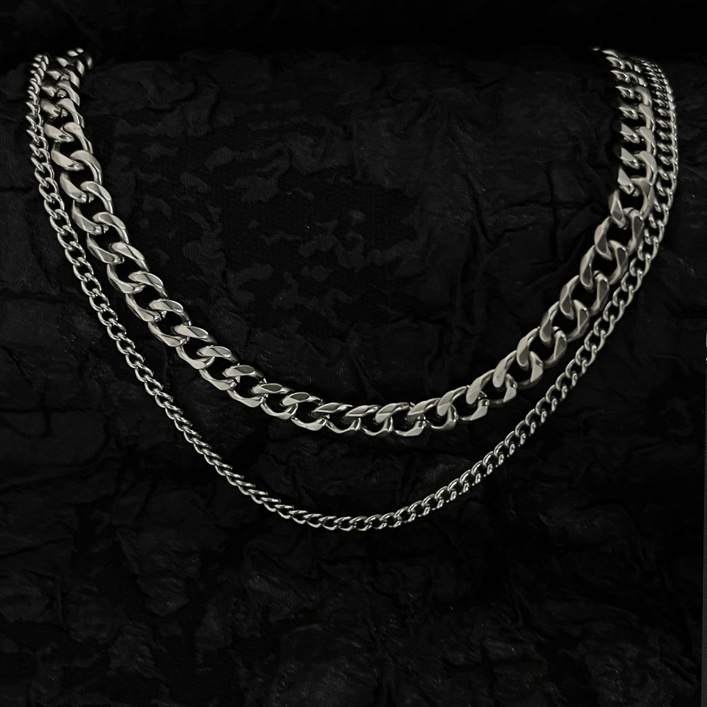Dual Layer Chain Necklace