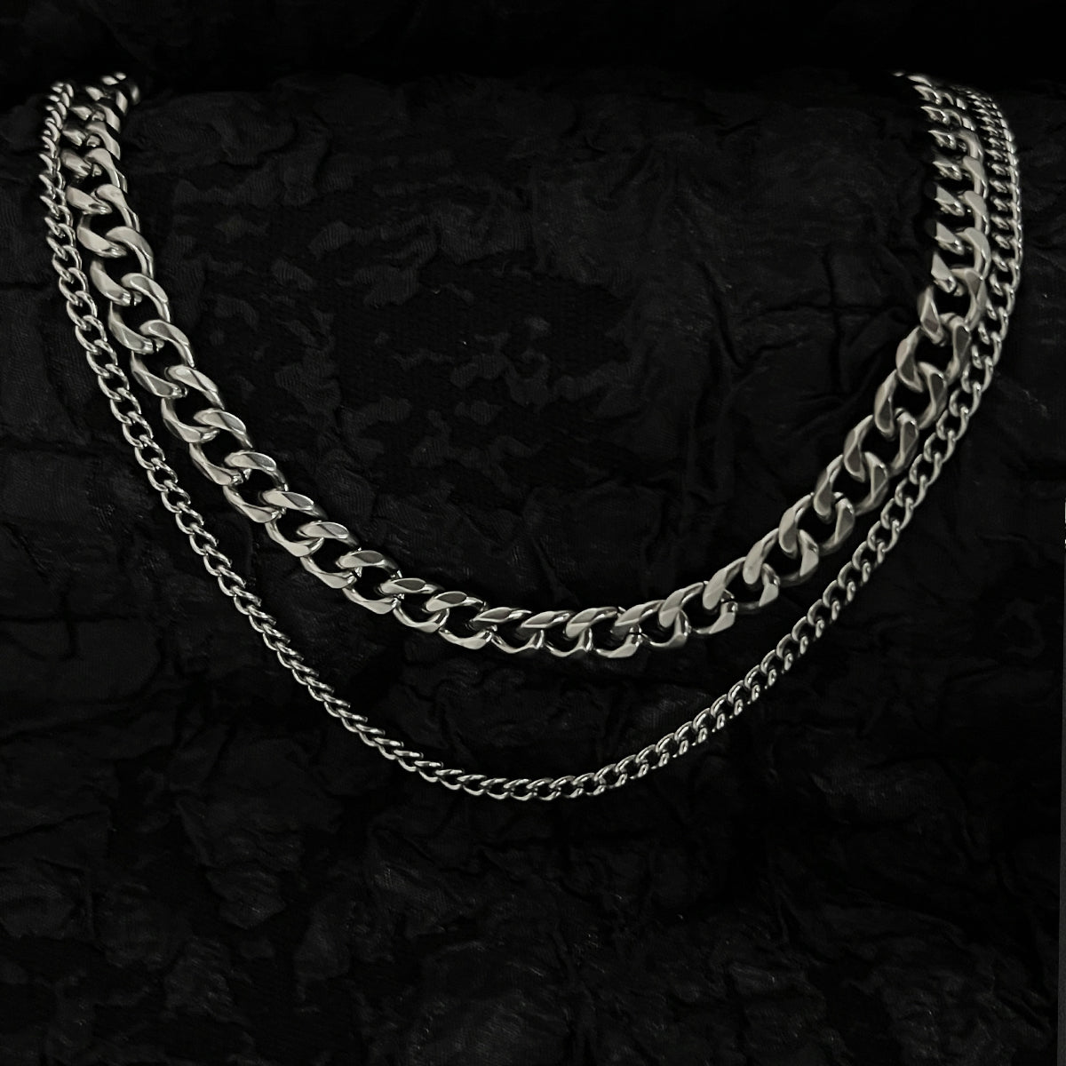 Dual Layer Chain Necklace