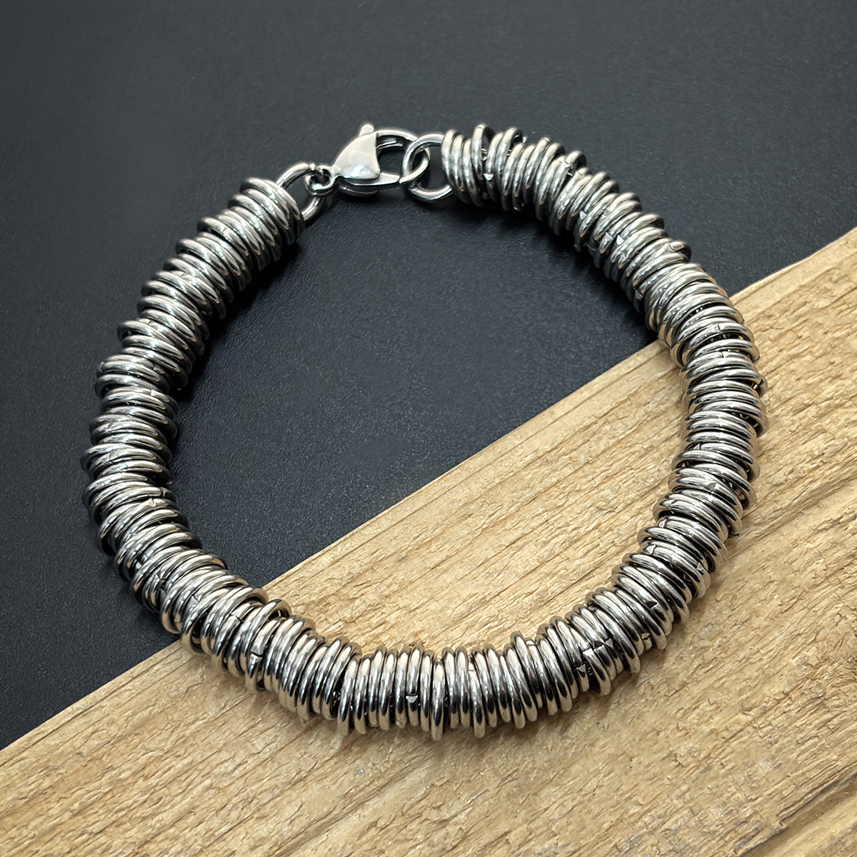 Strata Coil Bracelet