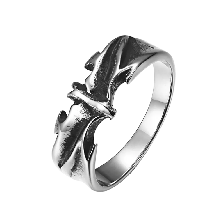 Gothic Bat Ring